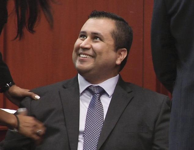 George Zimmerman beams after a not guilty verdict is handed down at the Seminole County Courthouse, but the former neighborhood watch volunteer quickly went underground.