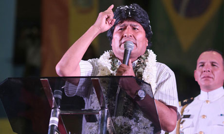 Bolivian President Evo Morales Threatens Closure of U.S. Embassy (Photo: Zuma/Rex)