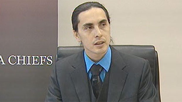 MCCN Chief Arlen Dumas and his band are demanding that Hudbay Mineals Co., Ltd. halt their operations and vacate the land. (File image)