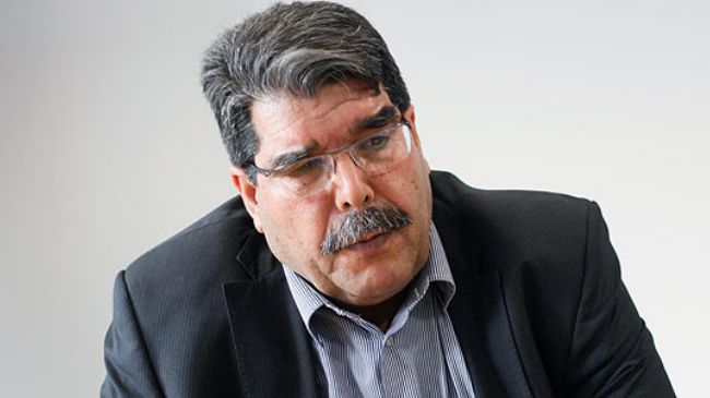 Saleh Muslim, head of the Democratic Union Party (PYD)